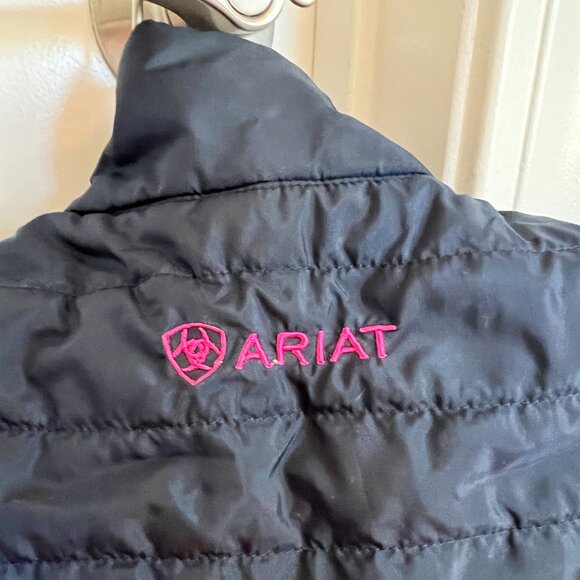 Ariat Emma Reversible Quilted Insulated Vest Youth XL Adult XS - Picture 4 of 5